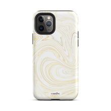 Load image into Gallery viewer, White & Gold Marble- iPhone Case