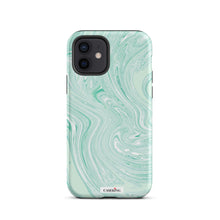 Load image into Gallery viewer, Mint Marble iPhone case

