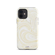 Load image into Gallery viewer, White & Gold Marble- iPhone Case
