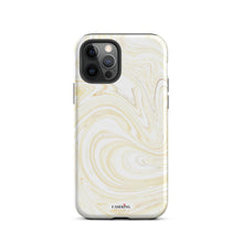 Load image into Gallery viewer, White & Gold Marble- iPhone Case