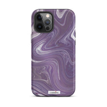 Load image into Gallery viewer, Purple Marble iPhone case