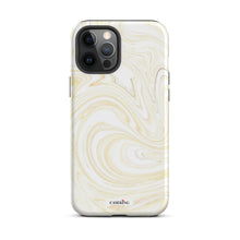 Load image into Gallery viewer, White & Gold Marble- iPhone Case