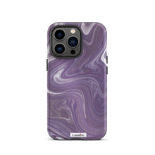 Load image into Gallery viewer, Purple Marble iPhone case
