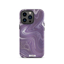 Load image into Gallery viewer, Purple Marble iPhone case