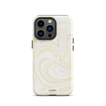 Load image into Gallery viewer, White & Gold Marble- iPhone Case