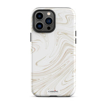 Load image into Gallery viewer, White & Gold Marble iPhone Case