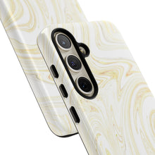 Load image into Gallery viewer, White &amp; Gold Swirl
