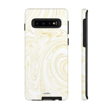 Load image into Gallery viewer, White &amp; Gold Swirl
