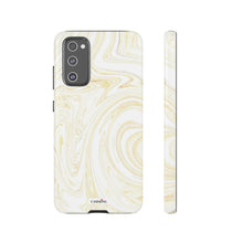 Load image into Gallery viewer, White &amp; Gold Swirl
