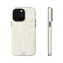 Load image into Gallery viewer, White &amp; Gold Swirl
