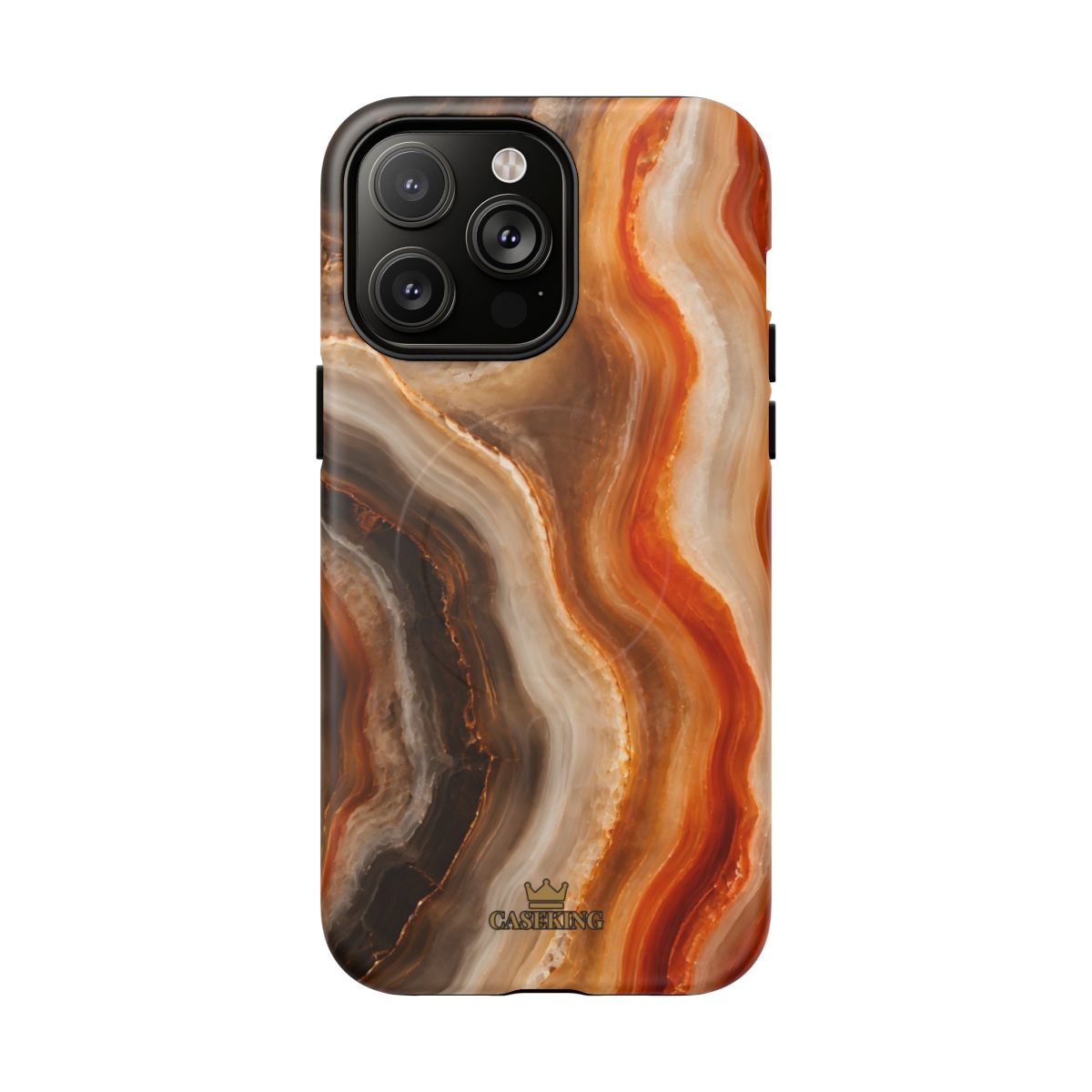 Agate MagSafe-compatible tough case on iPhone 14 Pro Max, matte finish