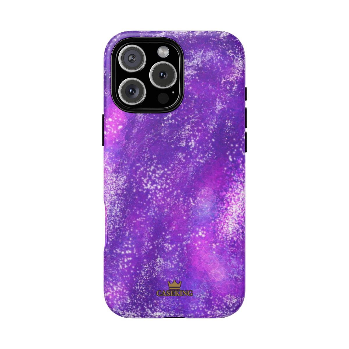 Amethyst Gem MagSafe-compatible tough case on iPhone 16 Pro Max, matte finish