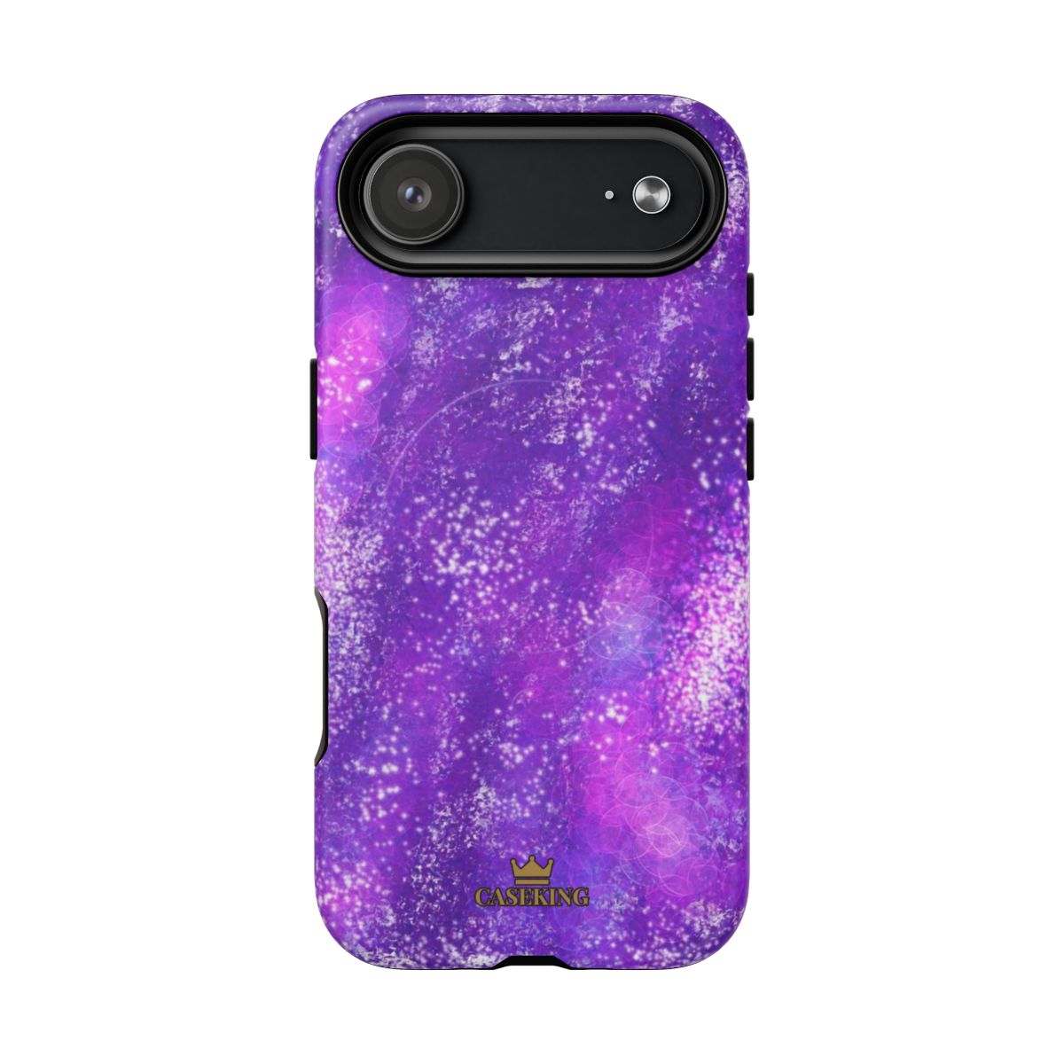 Amethyst Gem MagSafe-compatible tough case on iPhone 17 Air, matte finish