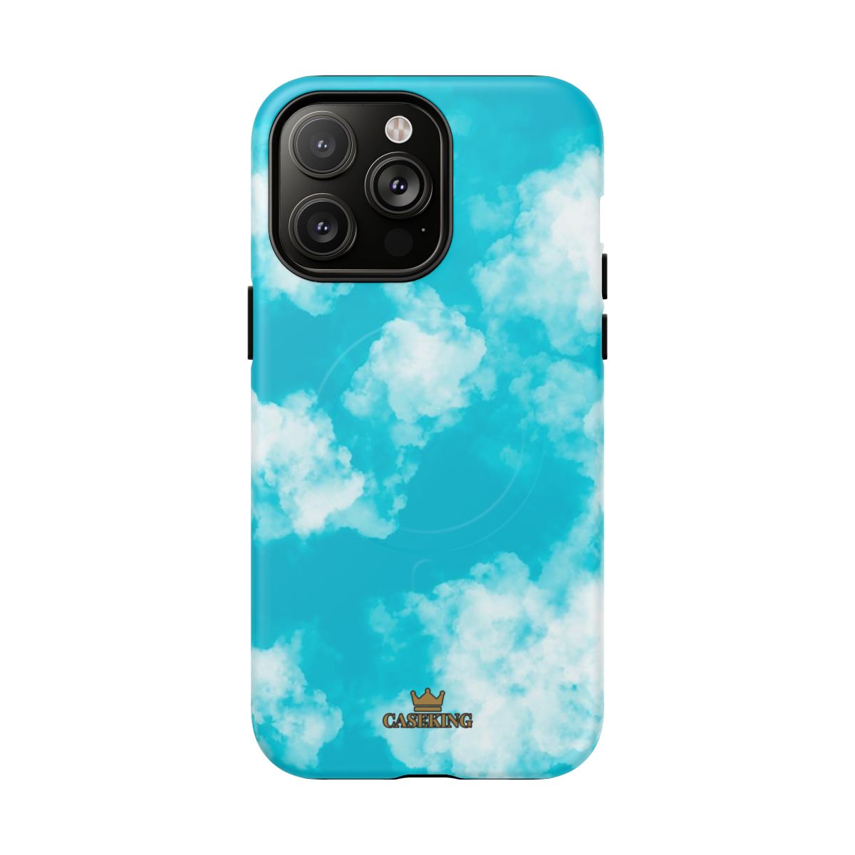 Cloudy Sky MagSafe-compatible tough case on iPhone 14 Pro Max, matte finish