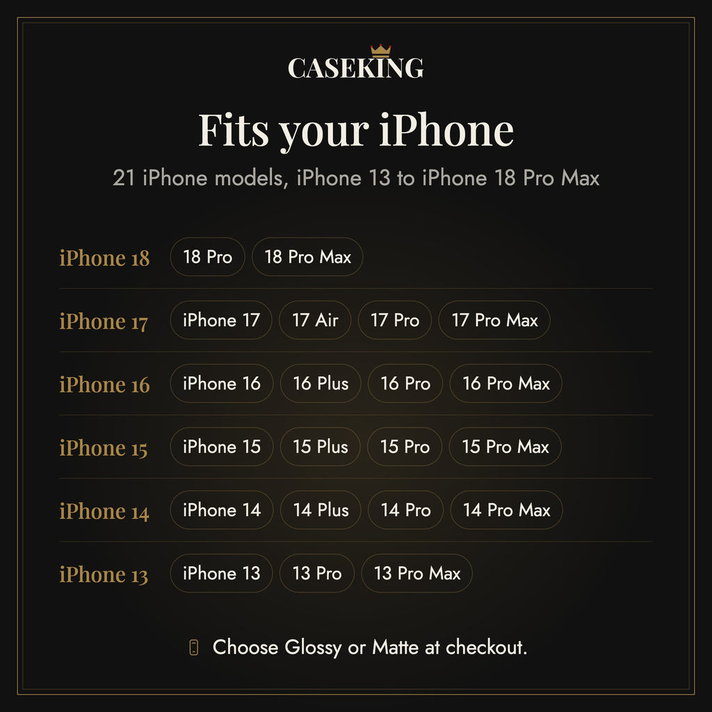 Cotton Candy Marble MagSafe-compatible tough case infographic 4: Fits your iPhone