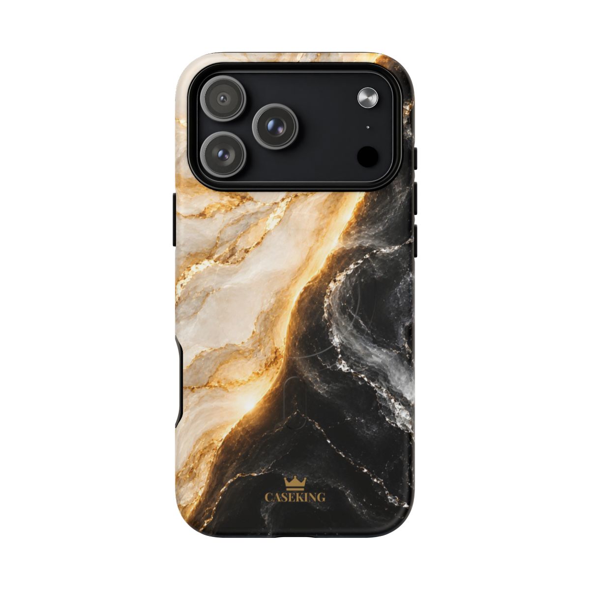Day & Night MagSafe-compatible tough case on iPhone 17 Pro Max, matte finish