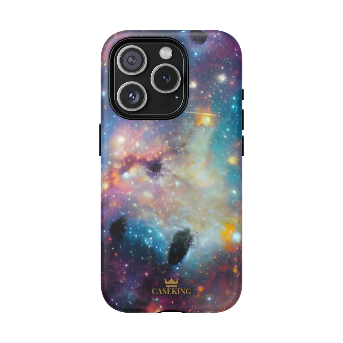 Galaxy Storm MagSafe-compatible tough case on iPhone 15 Pro, matte finish