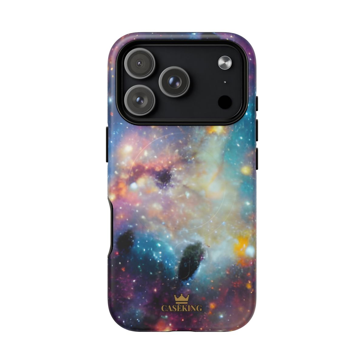 Galaxy Storm MagSafe-compatible tough case on iPhone 18 Pro, matte finish