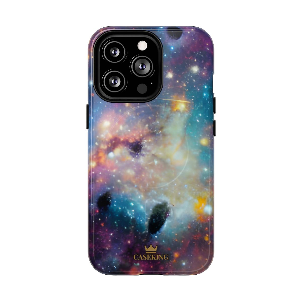 Galaxy Storm MagSafe-compatible tough case on iPhone 13 Pro, glossy finish