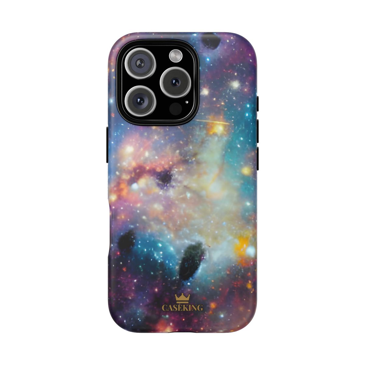 Galaxy Storm MagSafe-compatible tough case on iPhone 16 Pro, matte finish