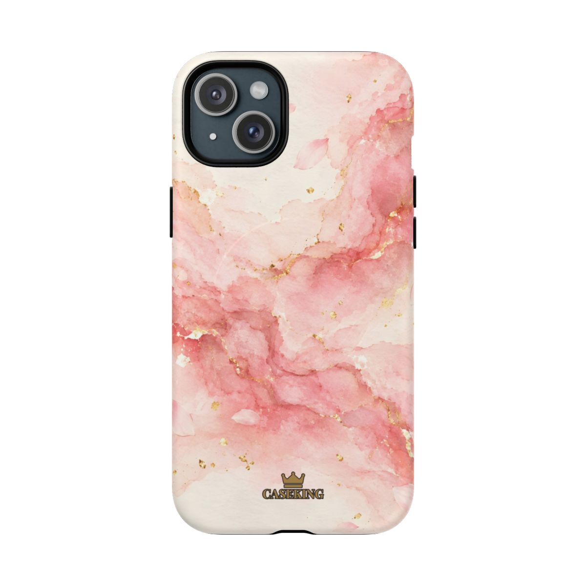 Sakura MagSafe-compatible tough case on iPhone 15 Plus, matte finish