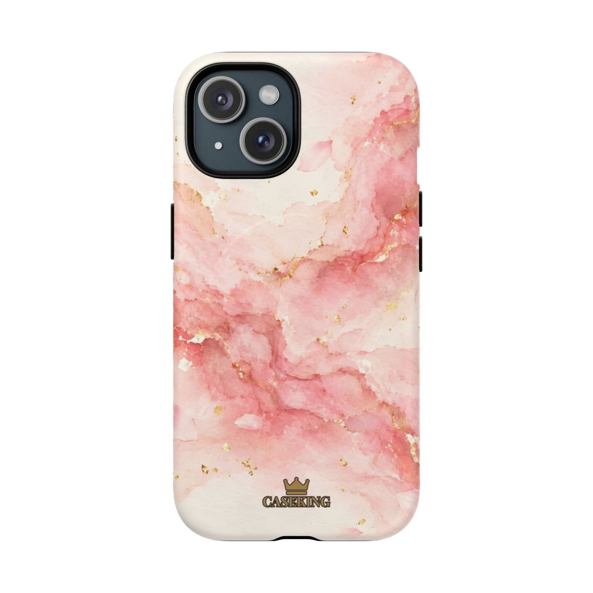 Sakura MagSafe-compatible tough case on iPhone 15, matte finish