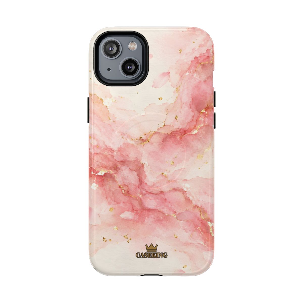 Sakura MagSafe-compatible tough case on iPhone 14 Plus, glossy finish