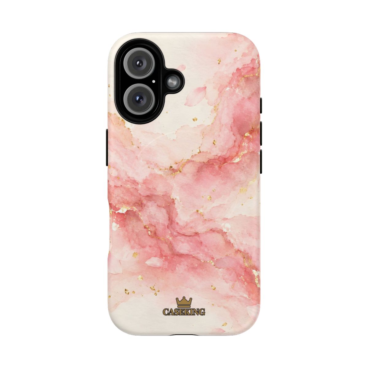Sakura MagSafe-compatible tough case on iPhone 16, matte finish