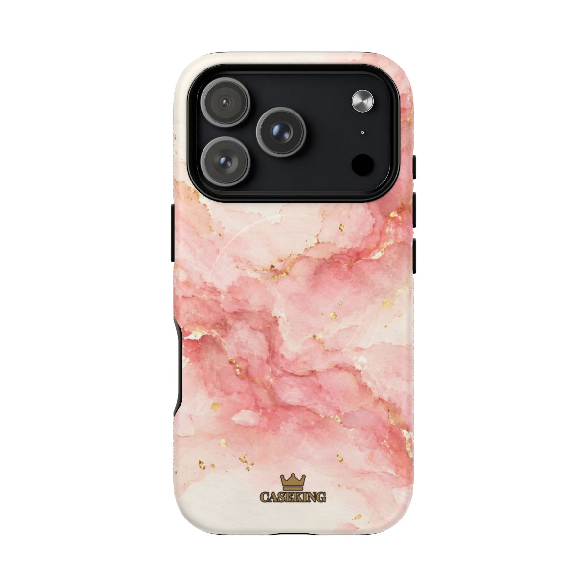 Sakura MagSafe-compatible tough case on iPhone 18 Pro, matte finish