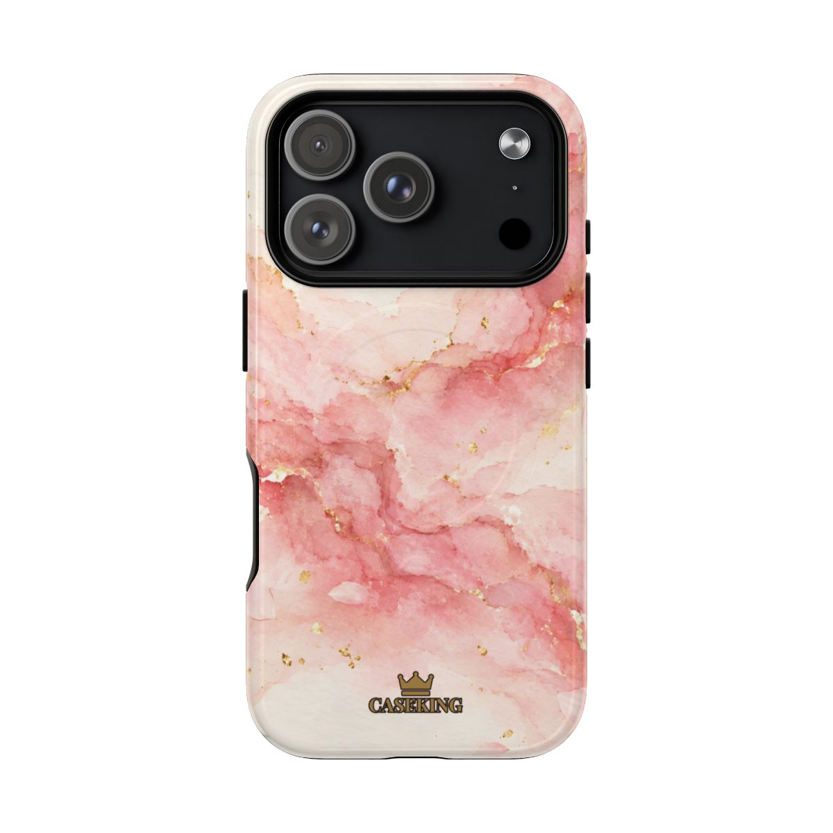 Sakura MagSafe-compatible tough case on iPhone 18 Pro, glossy finish