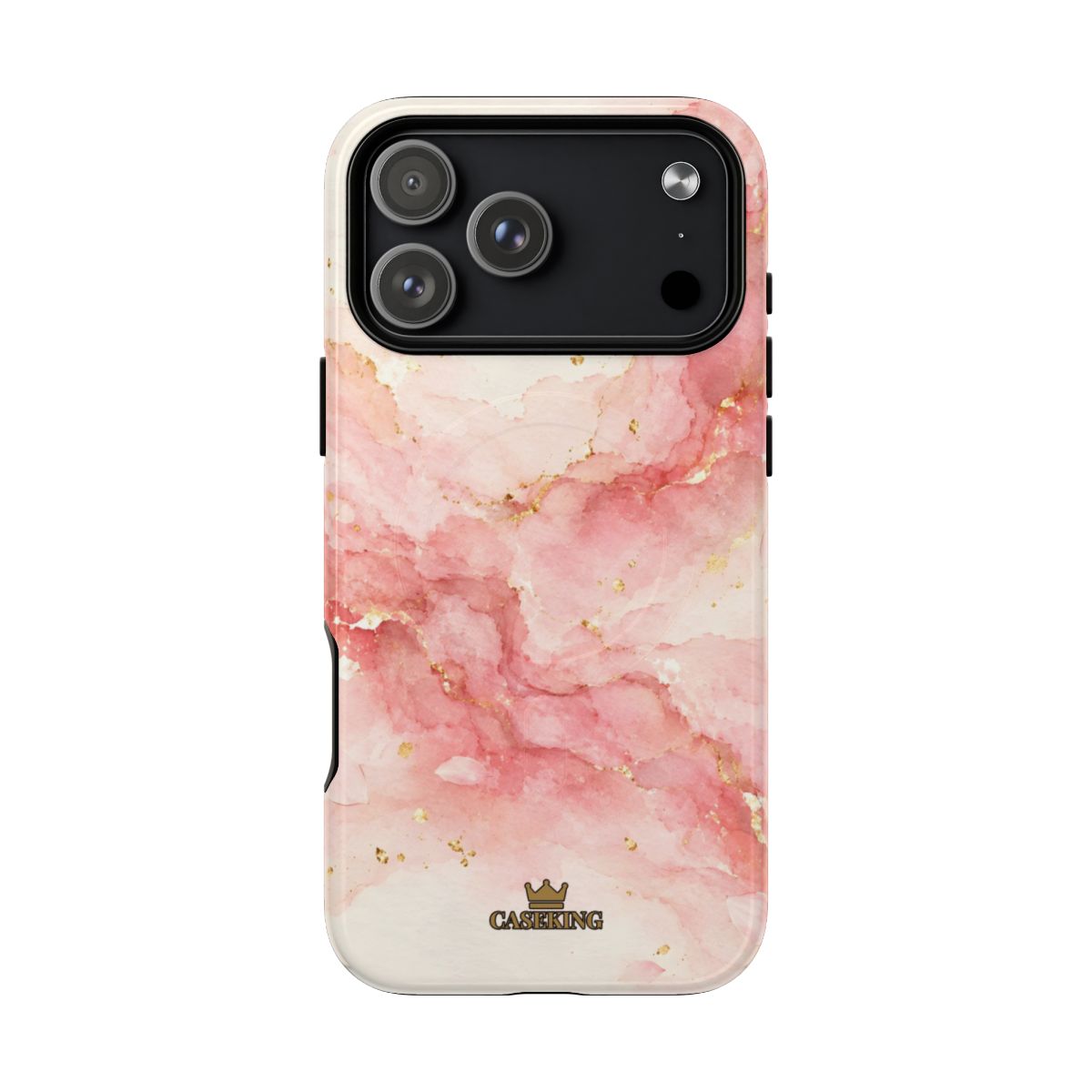Sakura MagSafe-compatible tough case on iPhone 17 Pro Max, glossy finish