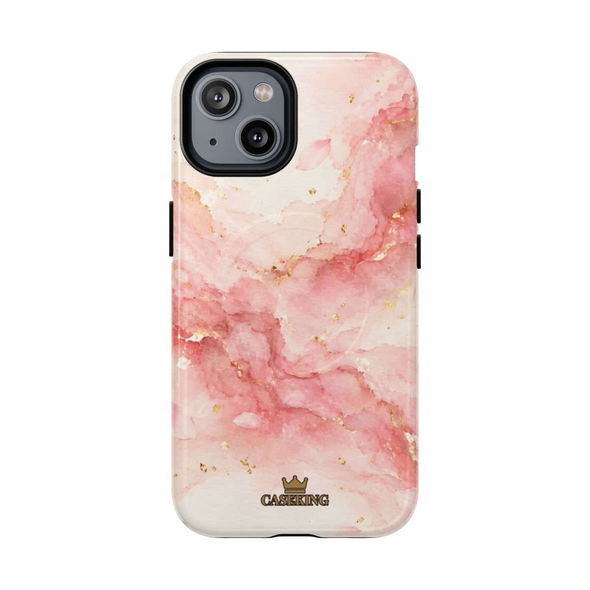 Sakura MagSafe-compatible tough case on iPhone 14, glossy finish