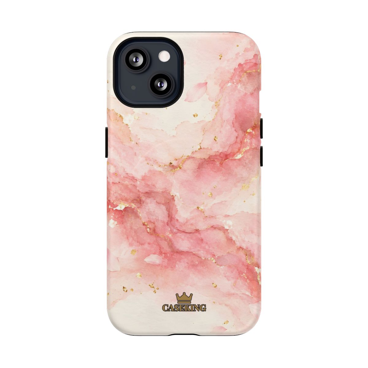 Sakura MagSafe-compatible tough case on iPhone 13, matte finish