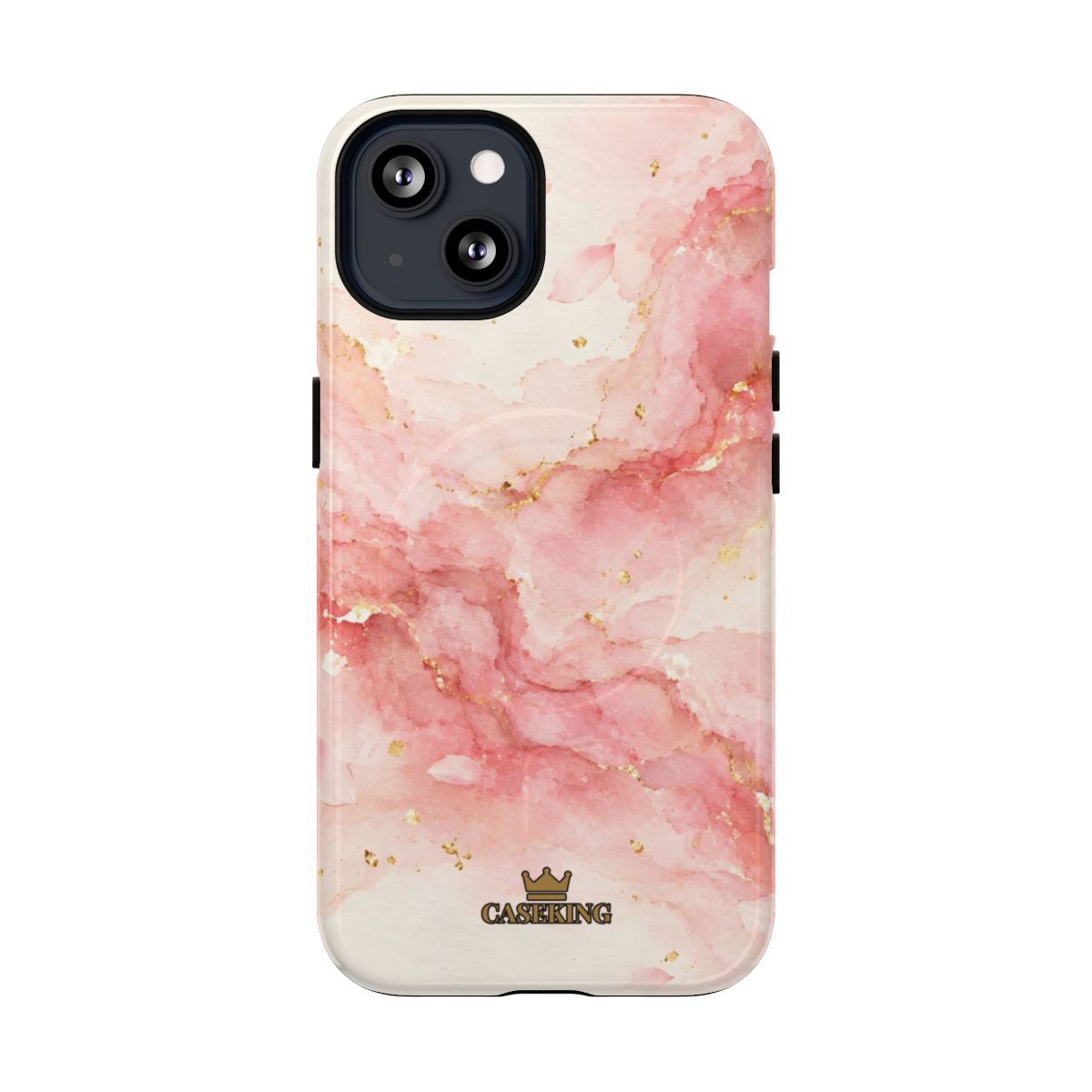 Sakura MagSafe-compatible tough case on iPhone 13, glossy finish