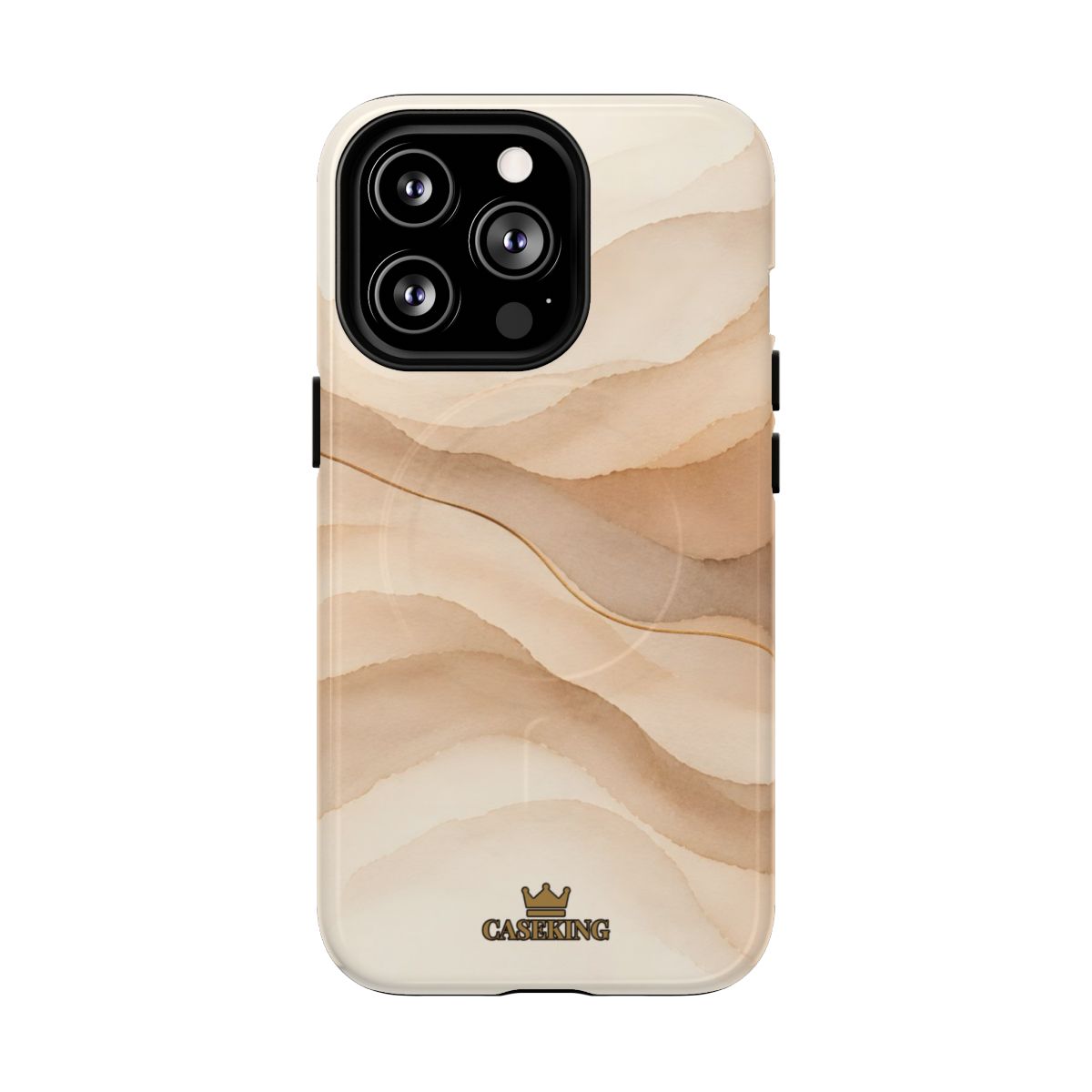 Sand Dune MagSafe-compatible tough case on iPhone 13 Pro, glossy finish