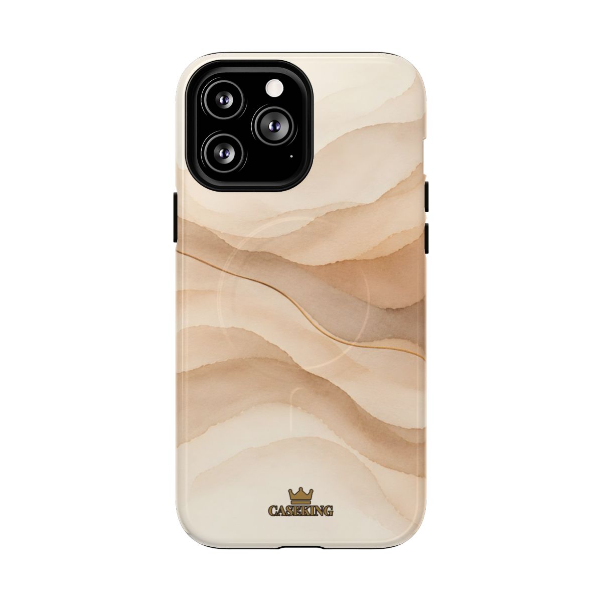 Sand Dune MagSafe-compatible tough case on iPhone 13 Pro Max, glossy finish