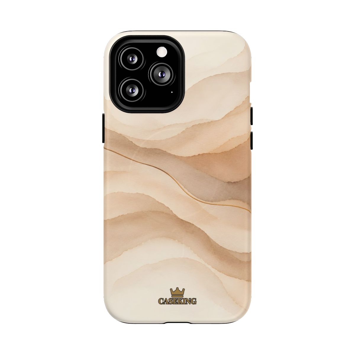 Sand Dune MagSafe-compatible tough case on iPhone 13 Pro Max, matte finish