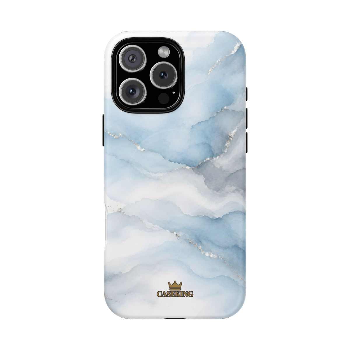 Sky Mist MagSafe-compatible tough case on iPhone 16 Pro Max, matte finish