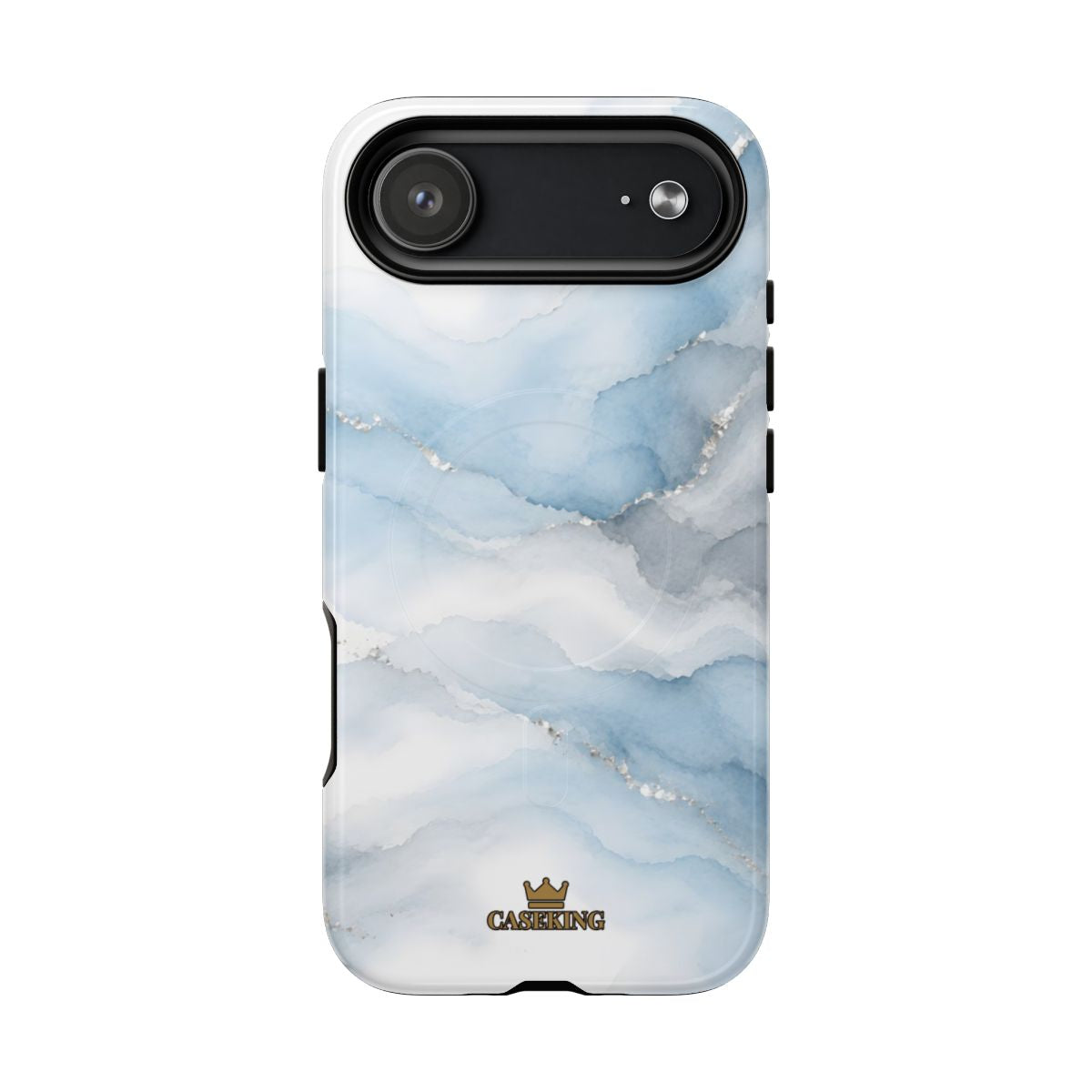 Sky Mist MagSafe-compatible tough case on iPhone 17 Air, glossy finish