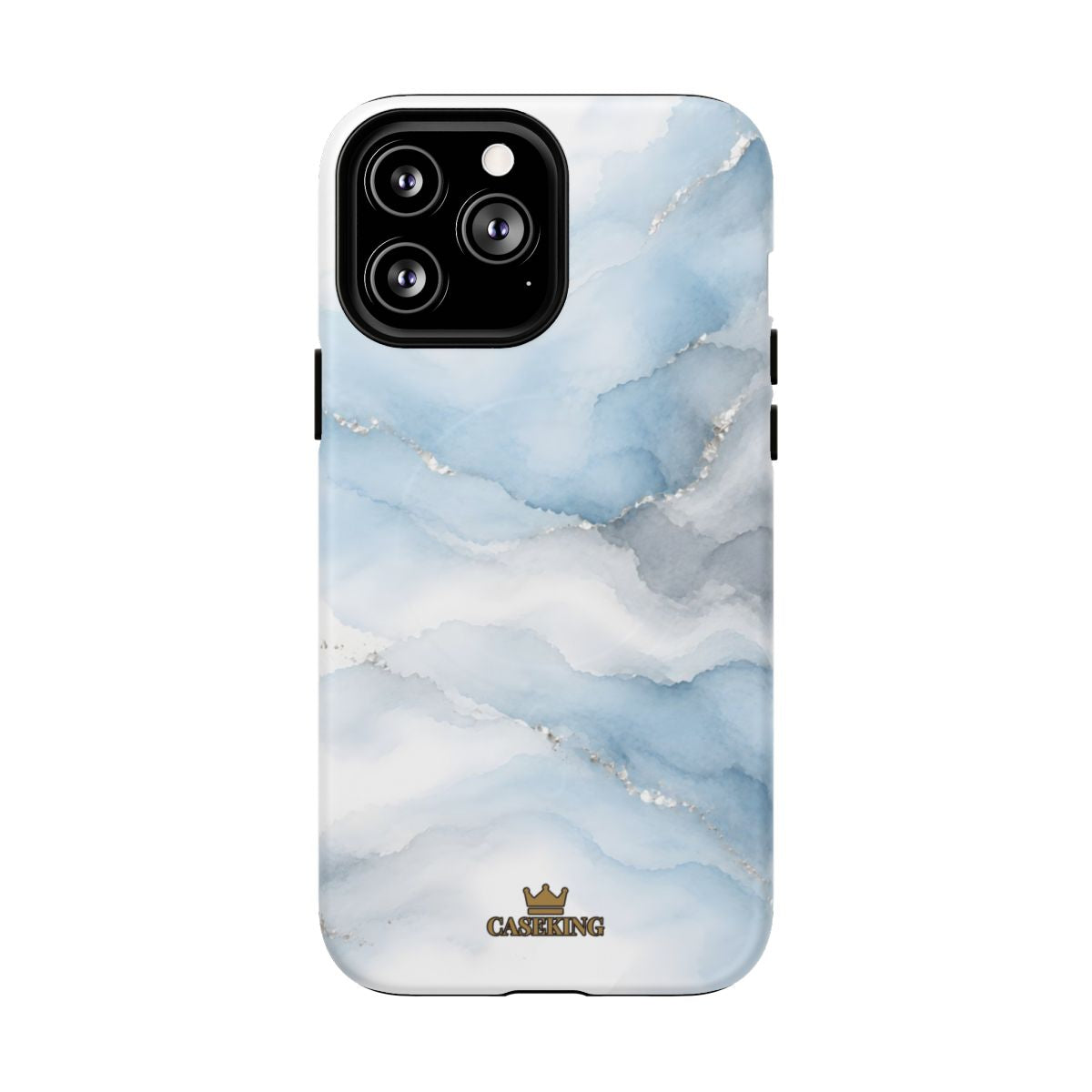 Sky Mist MagSafe-compatible tough case on iPhone 13 Pro Max, matte finish