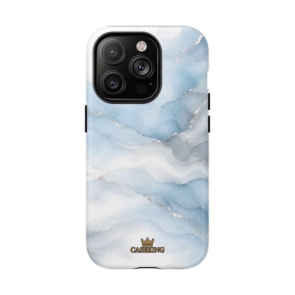 Sky Mist MagSafe-compatible tough case on iPhone 14 Pro, matte finish