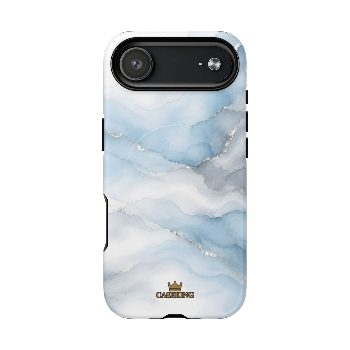 Sky Mist MagSafe-compatible tough case on iPhone 17 Air, matte finish