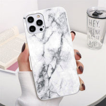 Load image into Gallery viewer, NEW Marble Style Luxury Silicon Case For iPhone
