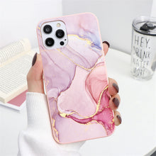 Load image into Gallery viewer, NEW Marble Style Luxury Silicon Case For iPhone
