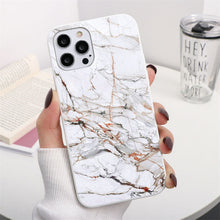 Load image into Gallery viewer, NEW Marble Style Luxury Silicon Case For iPhone
