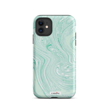 Load image into Gallery viewer, Mint Marble iPhone case
