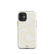 Load image into Gallery viewer, White &amp; Gold Marble- iPhone Case
